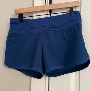 Lululemon 4 inch speed up running shorts